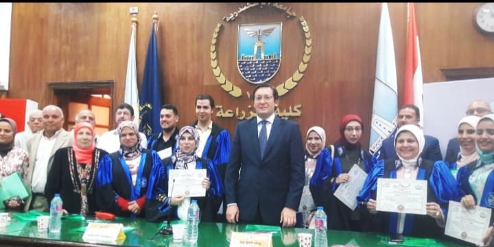 الحفل السنوى لجوائز البحث العلمى بزراعة الإسكندرية