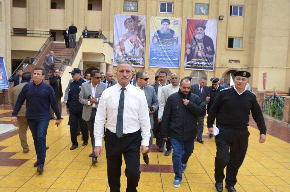 اجراءت أمنية مشددة بالإسماعيلية استعدادًا لزيارة البابا تواضروس.. صور