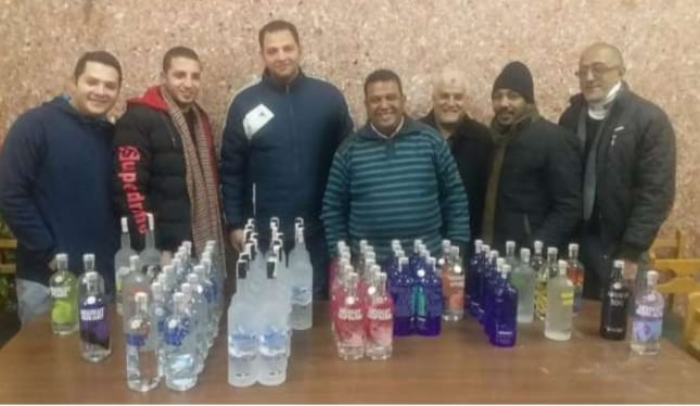 احباط محاوله تهريب خمور وسجاير وخمور من مصر لليبيا