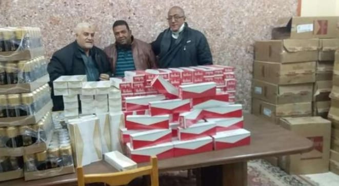 احباط محاوله تهريب خمور وسجاير وخمور من مصر لليبيا
