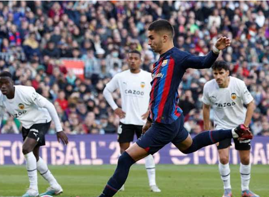 برشلونة و فالنسيا