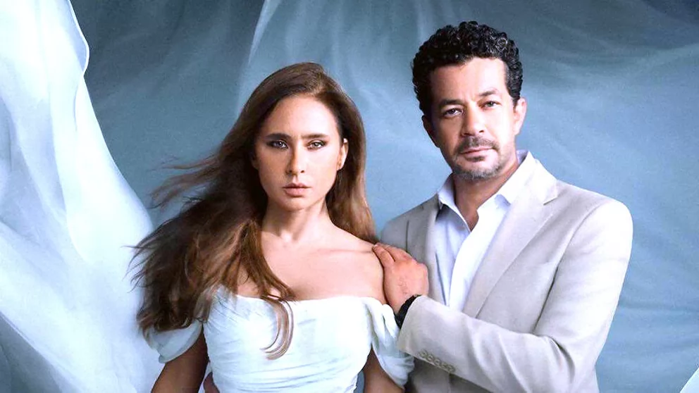 نيللي كريم وشريف سلامة 