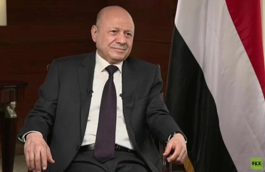 رئيس مجلس القيادة الرئاسي اليمني رشاد العليمي