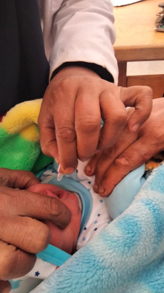 ختام حملة التطعيم ضد شلل الأطفال بالشرقية