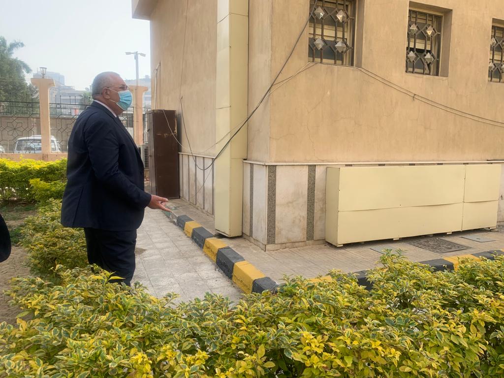 وزير الزراعة يقوم بزيارة مفاجئة لهيئة التعمير والتنمية الزراعية 