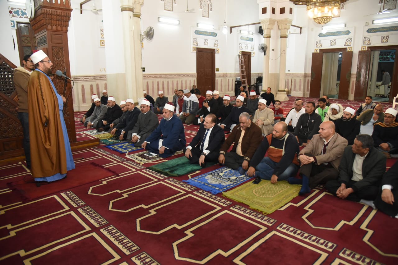 أوقاف  مطروح تنظم احتفالية بليلة النصف من شعبان