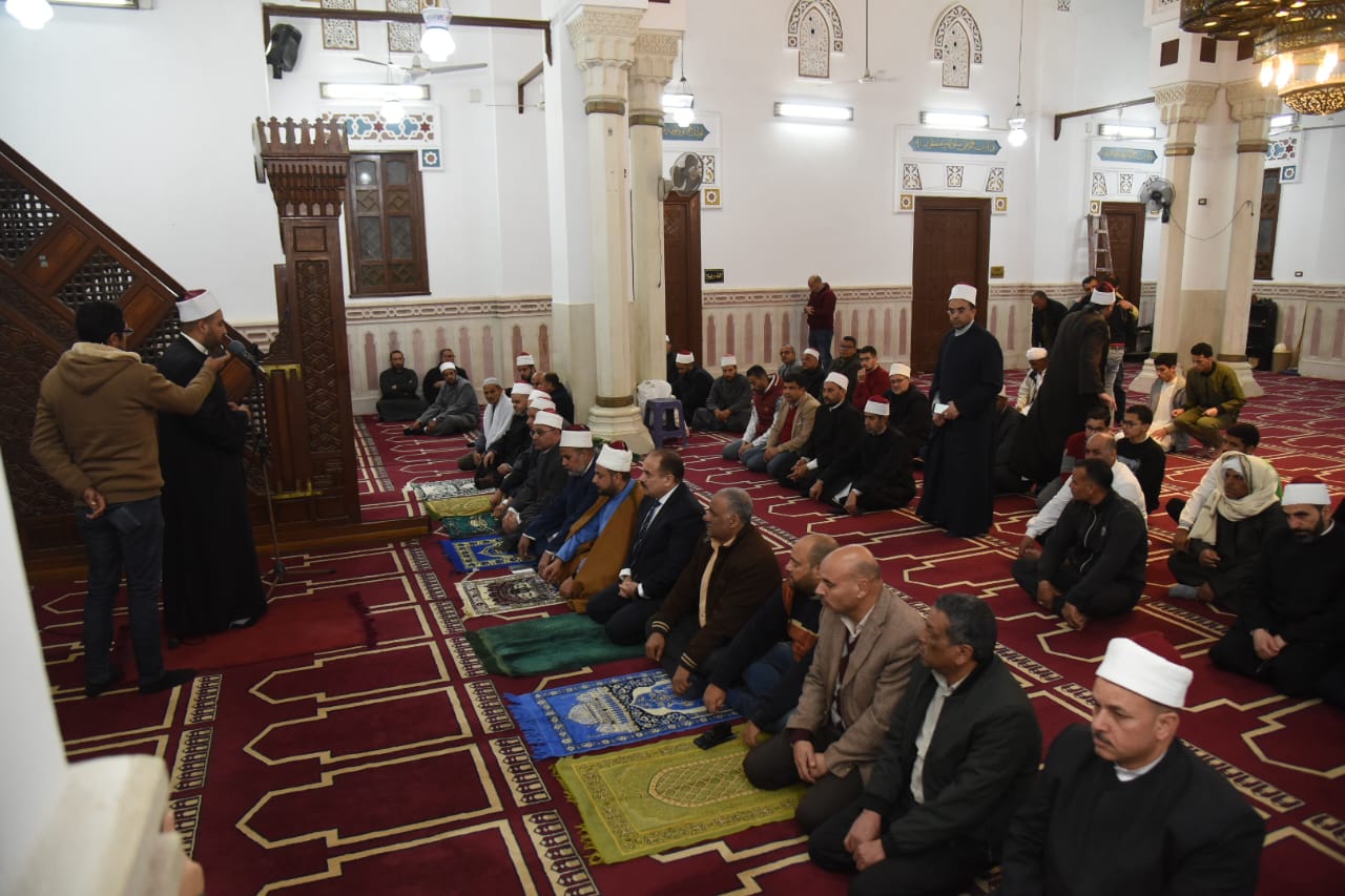 أوقاف  مطروح تنظم احتفالية بليلة النصف من شعبان