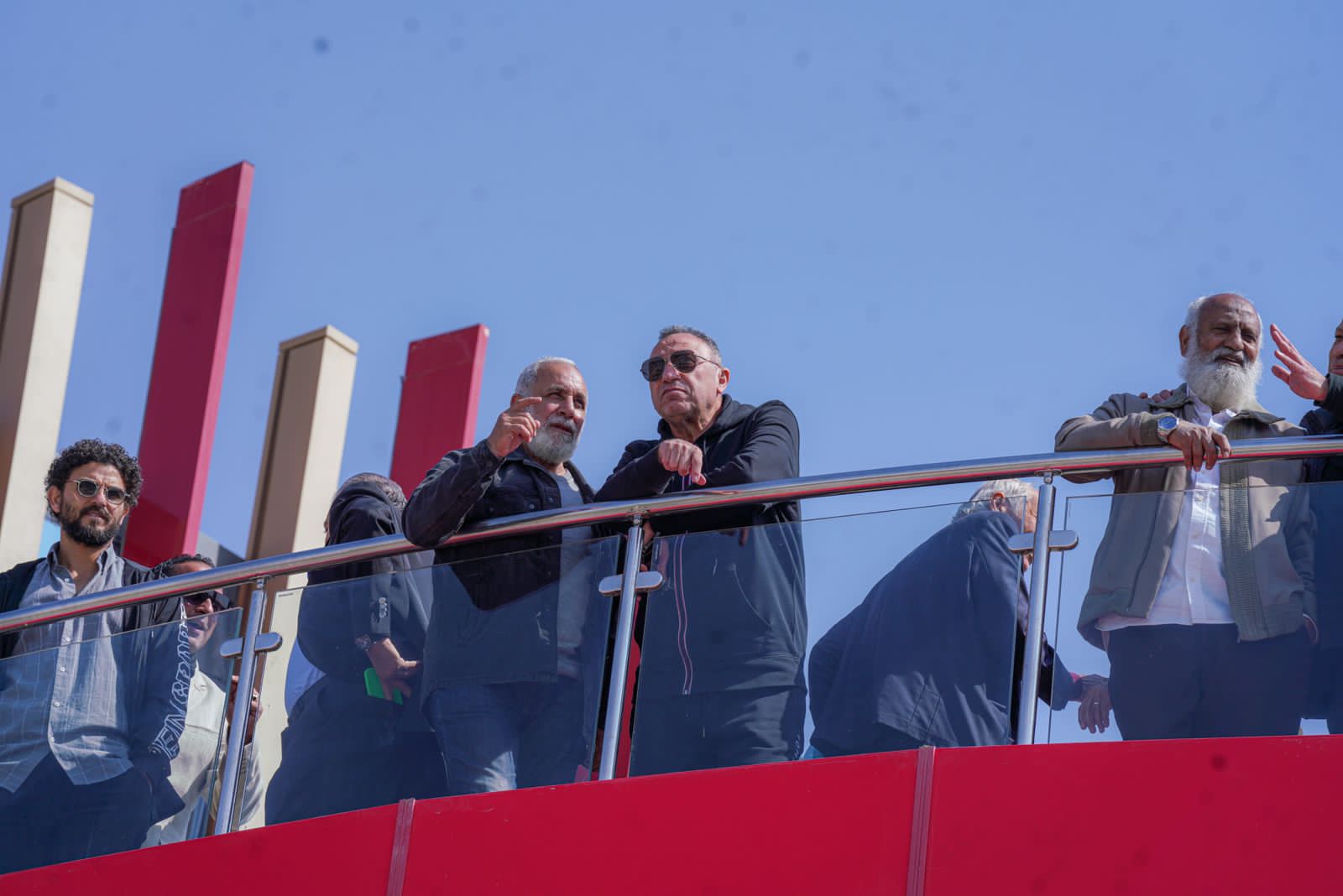 صور .. الخطيب يجتمع بنجوم الكرة القدامى بالأهلى 