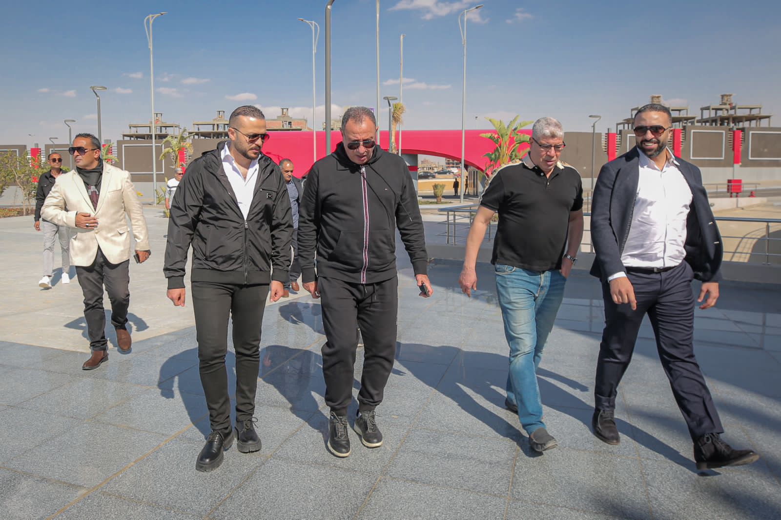 صور .. الخطيب يجتمع بنجوم الكرة القدامى بالأهلى 
