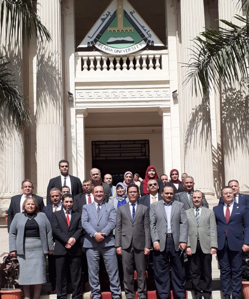 الجيزاوي: نرحب بكل مبادرات مؤسسات المجتمع المدنى لدعم جامعة بنها 