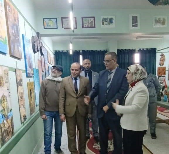 وكيل تعليم البحيرة يتابع انتظام الدراسة بالنوبارية 