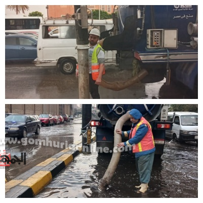 شركتا صرف صحي القاهرة والجيزة تنجحان في مواجهة الأمطار