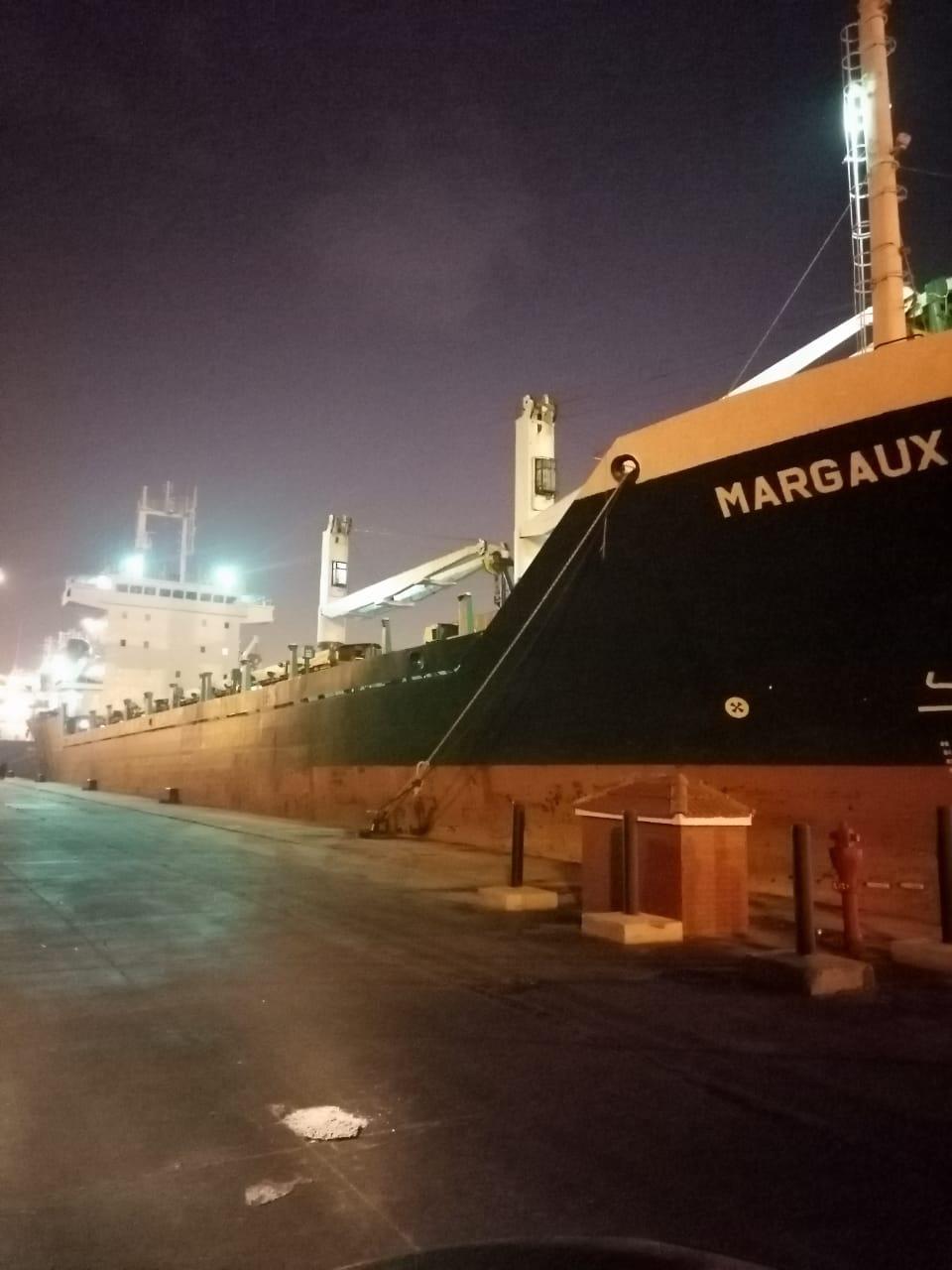 تعرف على رصيد الغلال بميناء الاسكندرية وعدد السفن وحجم تداول البضائع صور