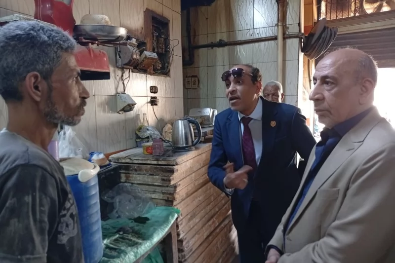 الدكنور تامر صلاح وكيل وزارة التموين بالقليوبية