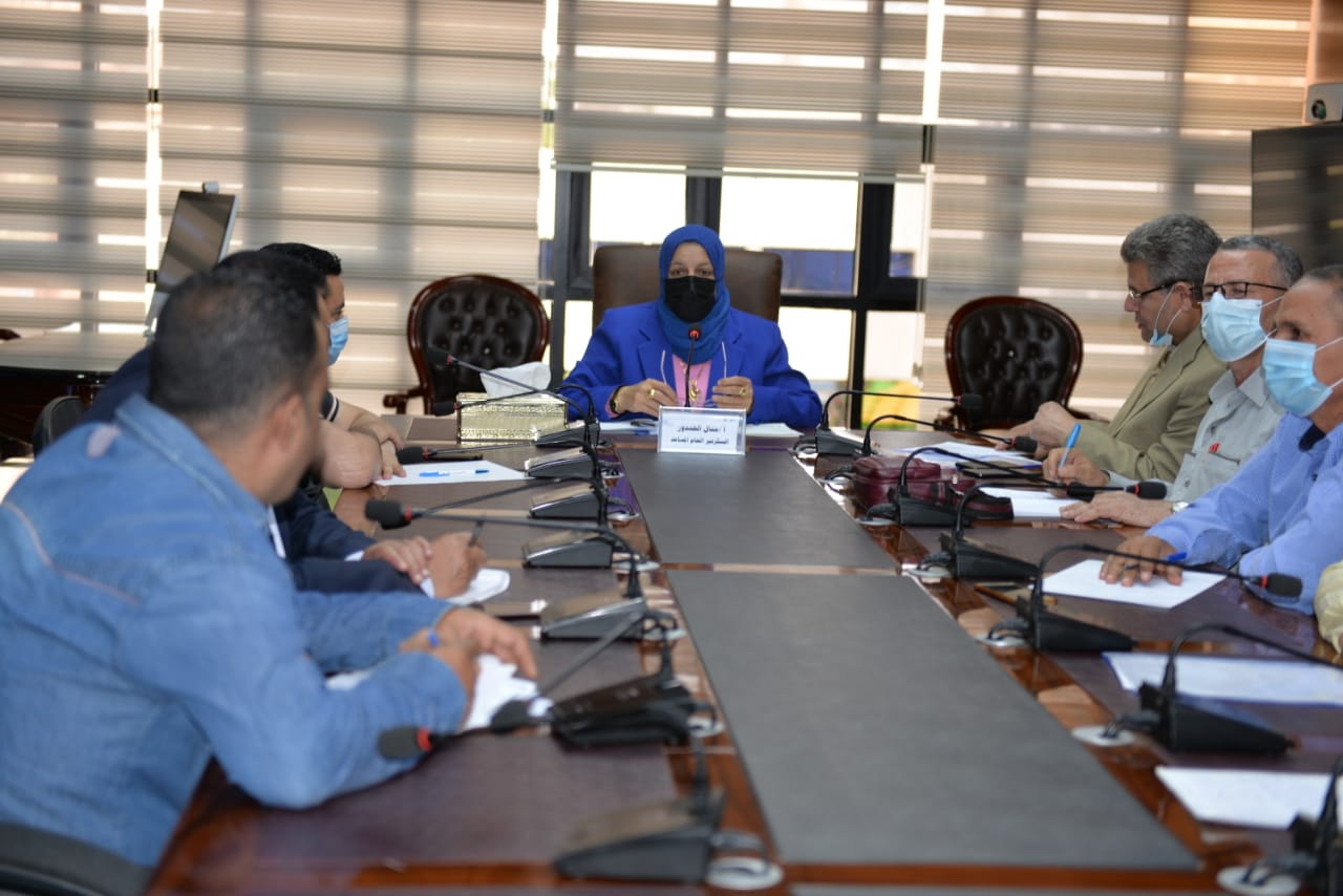 اجتماع السكرتير العام المساعد برؤساء المراكز