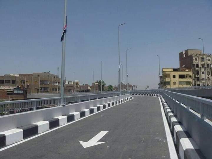 محافظ سوهاج يفتتح التشغيل التجريبي لكوبري جرجا العلوي أعلى السكة الحديد
