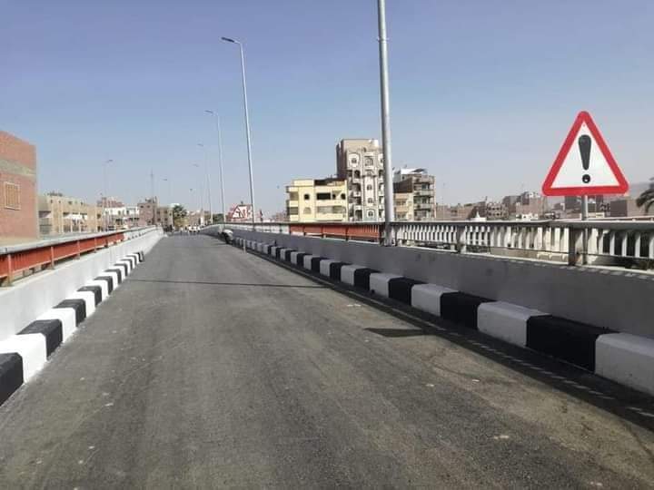 محافظ سوهاج يفتتح التشغيل التجريبي لكوبري جرجا العلوي أعلى السكة الحديد