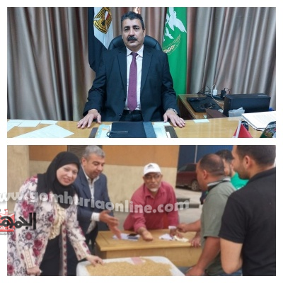 مرور مكثف من تموين المنوفية على الصوامع لمتابعة توريد القمح