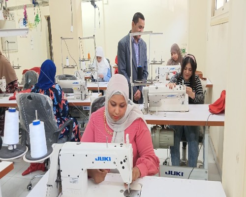 وزارة العمل: تدريب مهنى وعقود عمل لفتيات بمحافظة قنا