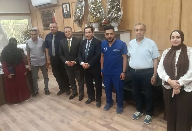 الاستاذ الدكتور عمرو الدخاخني المدير التنفيذي لمستشفيات جامعة بنها