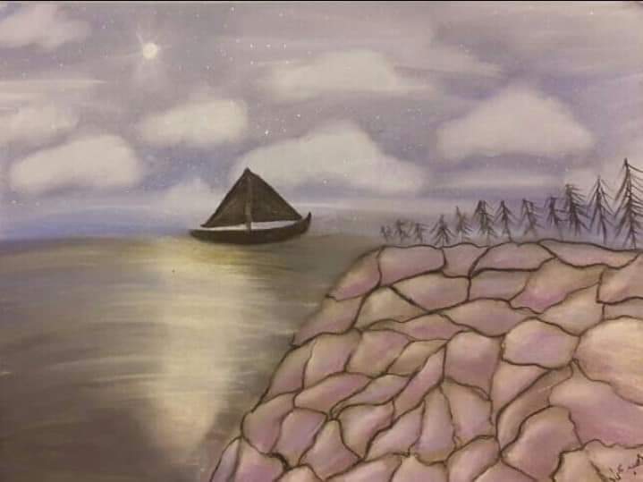 طالبة علم نفس عاشقة للرسم .. صور