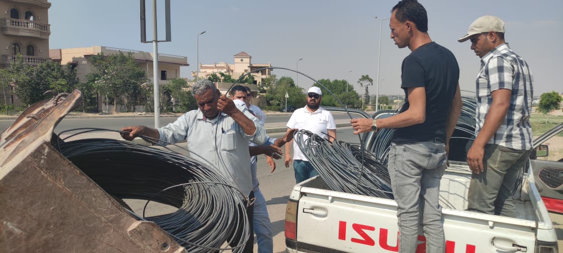 الغيطى : تنفيذ 22 قرار غلق  والتحفظ على 2 طن حديد فى حملة بمعاونة الشرطة