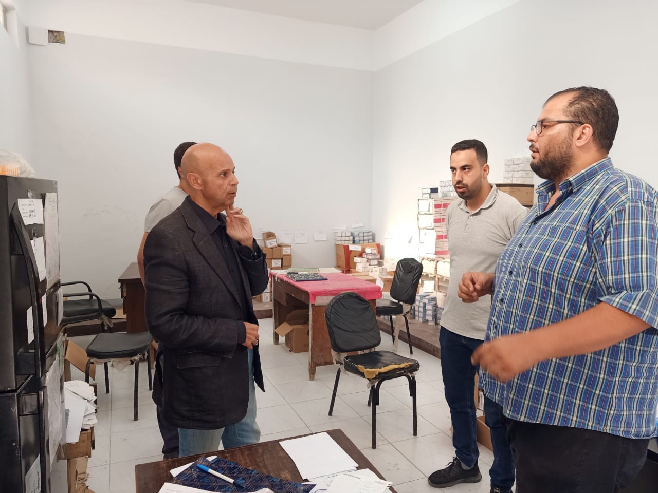  تسليم مستلزمات مبادرة الاعتلال الكلوي للإدارات الصحية بالشرقية