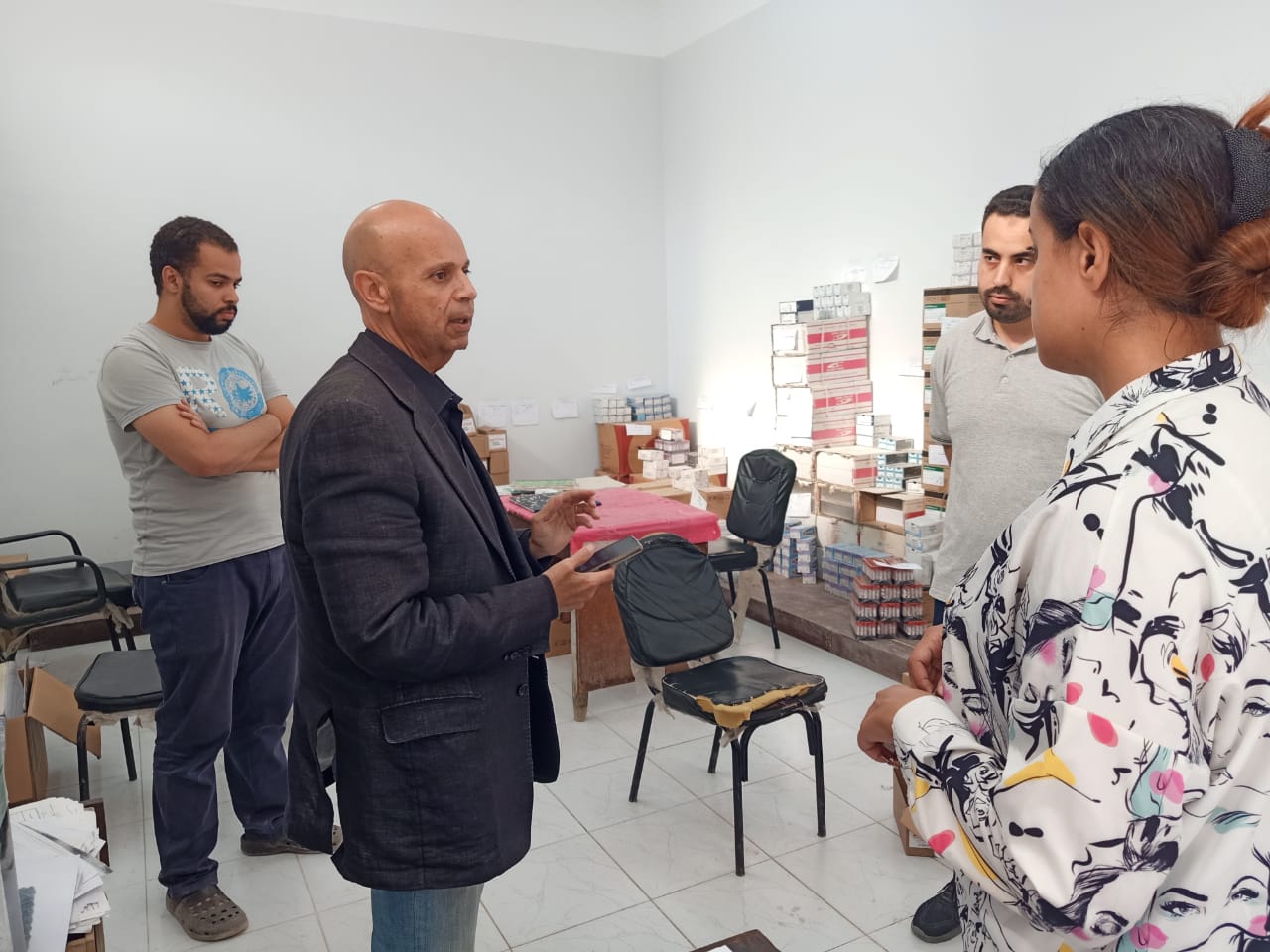  تسليم مستلزمات مبادرة الاعتلال الكلوي للإدارات الصحية بالشرقية
