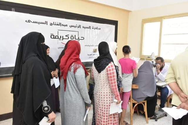حياة كريمة تعيد الحياة لقرية الخرطوم بالبحيرة 
