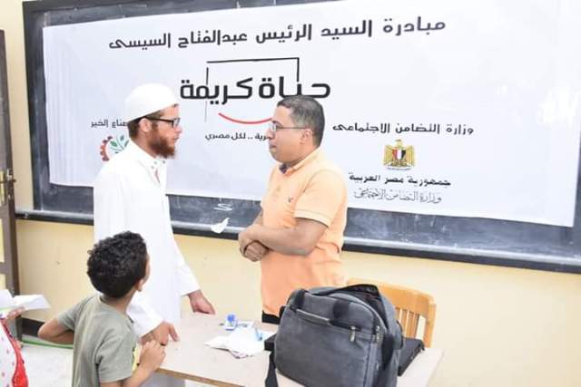 حياة كريمة تعيد الحياة لقرية الخرطوم بالبحيرة 
