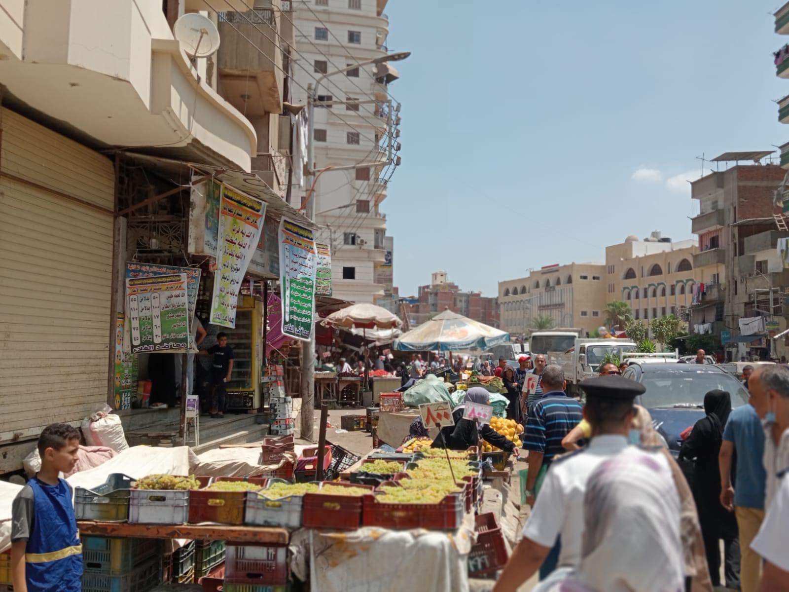 مرافق الدقهلية تشن حملة مكبرة لازالة التعديات بنطاق حى شرق المنصورة