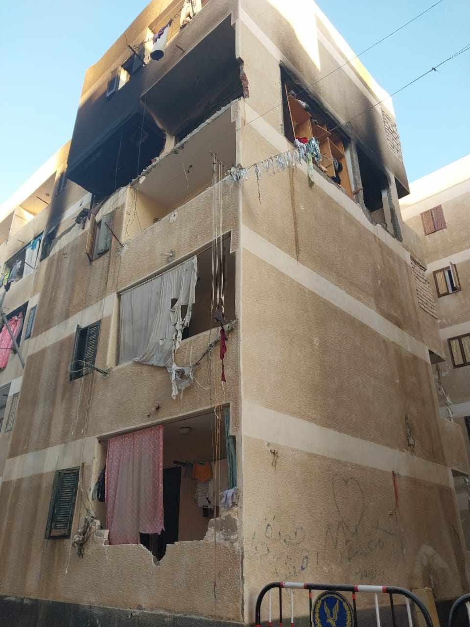 اصابه ١٢مواطن في انفجار انبوبه بوتاجاز بالاسكندرية