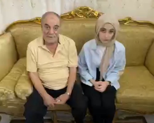 الطالبة رؤى احمد محمد الحاصلة على المركز الثاني شعبة علوم  بمحافظة القليوبية