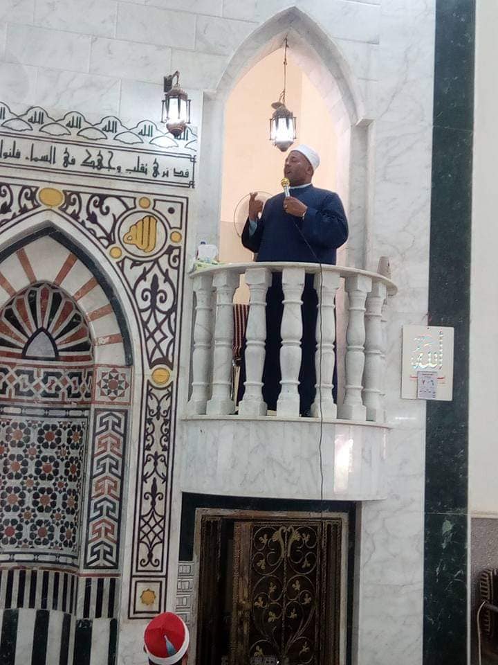 انطلاق القافلة الدعوية التاسعة من مسجد عمر ابن الخطاب بالعاشر من رمضان