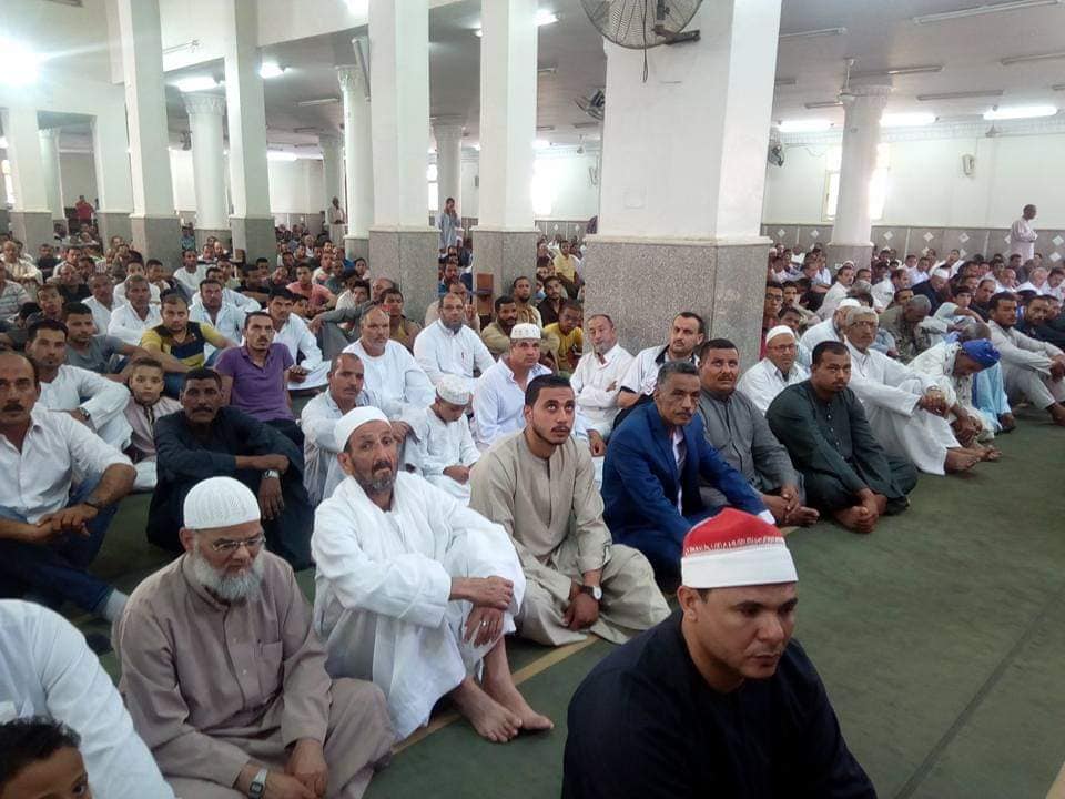 انطلاق القافلة الدعوية التاسعة من مسجد عمر ابن الخطاب بالعاشر من رمضان