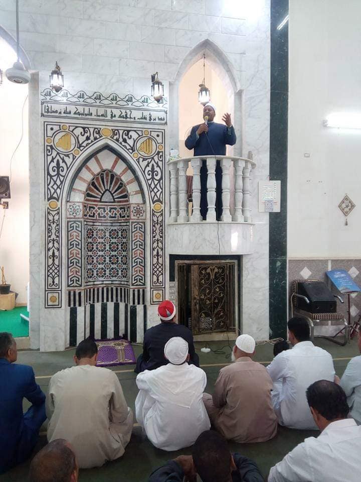 انطلاق القافلة الدعوية التاسعة من مسجد عمر ابن الخطاب بالعاشر من رمضان