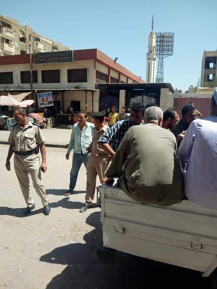 حملة إشغالات مكبرة بغرب أسيوط ...صور 