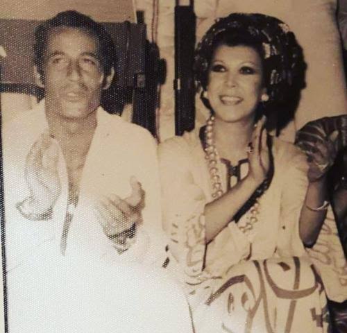 رجاء الجداوى وحسن مختار 