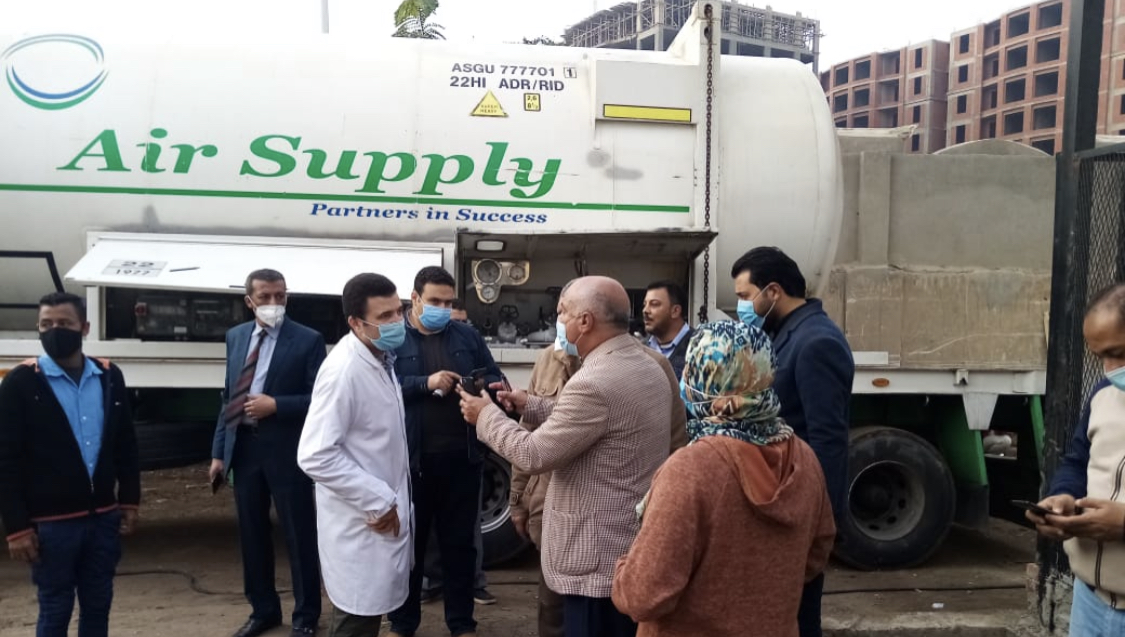 صحةالغربية:لجان لتوفير الاكسجين بالمستشفيات علي مدار الساعه -صور