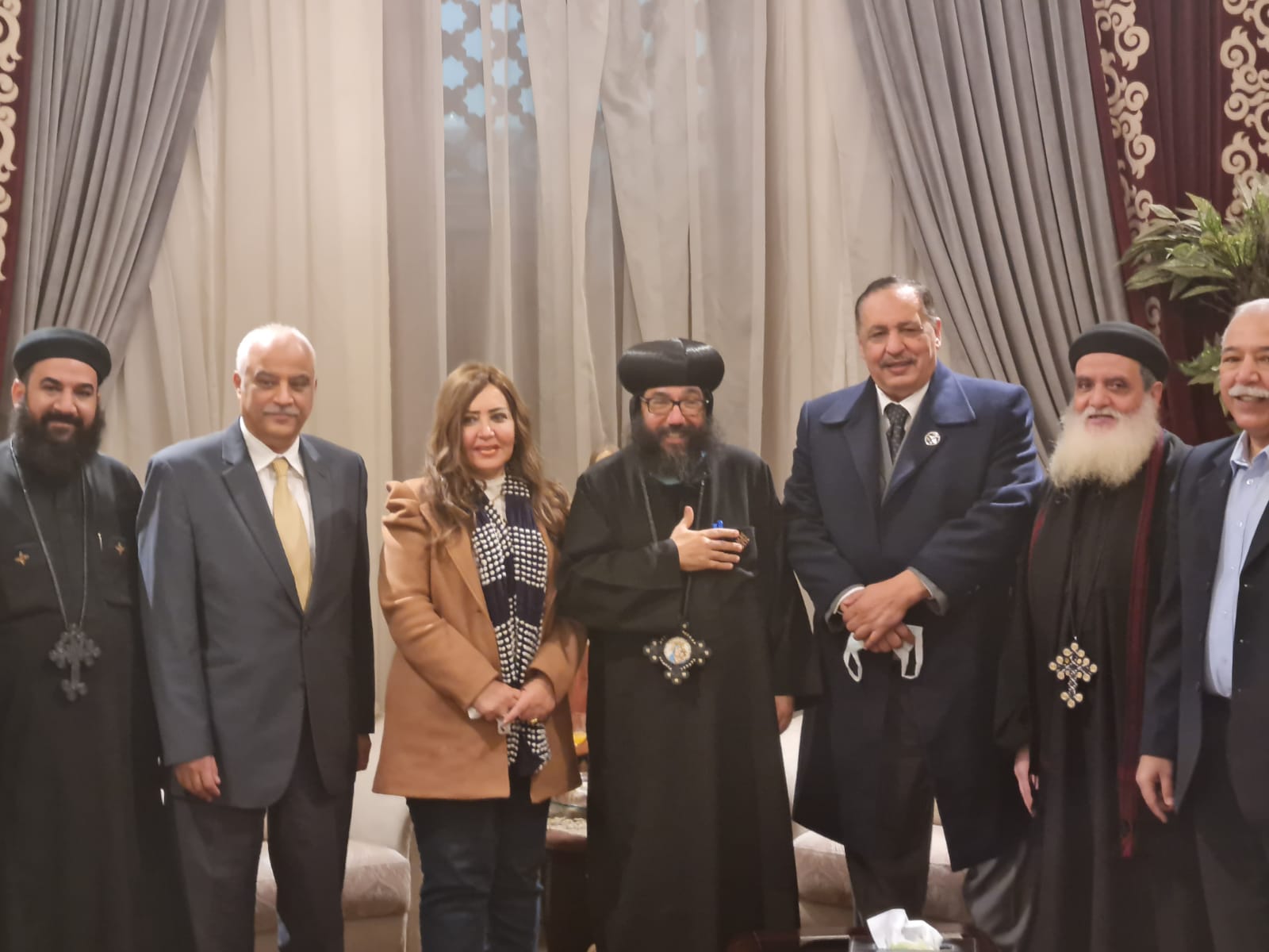 مستقبل وطن بمصر القديمة والمنيل يهنيء الإخوة الأقباط بعيد الميلاد المجيد 