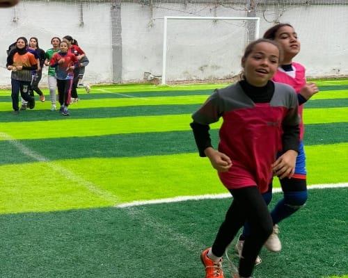 تدريبات مركز رياضة الفتيات بمركز شباب باسوس بالقليوبية 