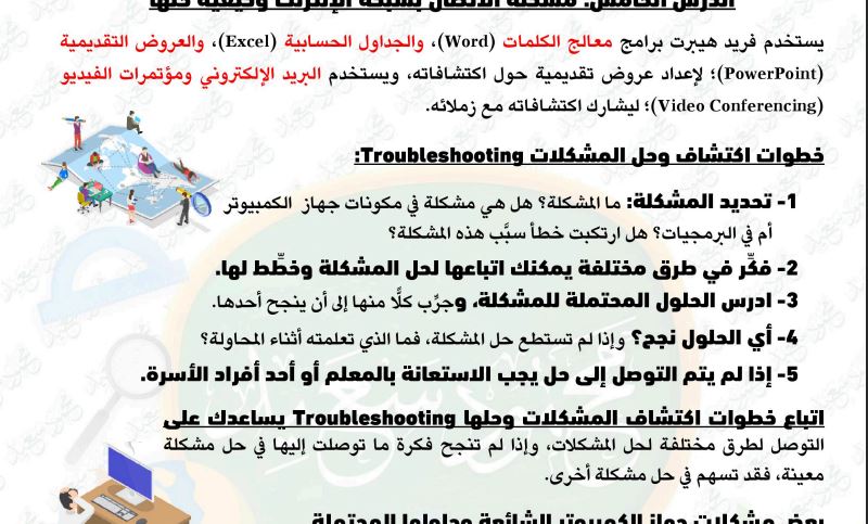 كمبيوتر خامسة ابتدائي