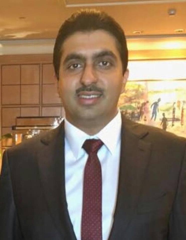 نواف العنيزى  أمين عام مجلس التعاون المصرى الكويتى