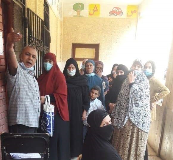 مشاركة السيدات فى المرحلة الثانية 