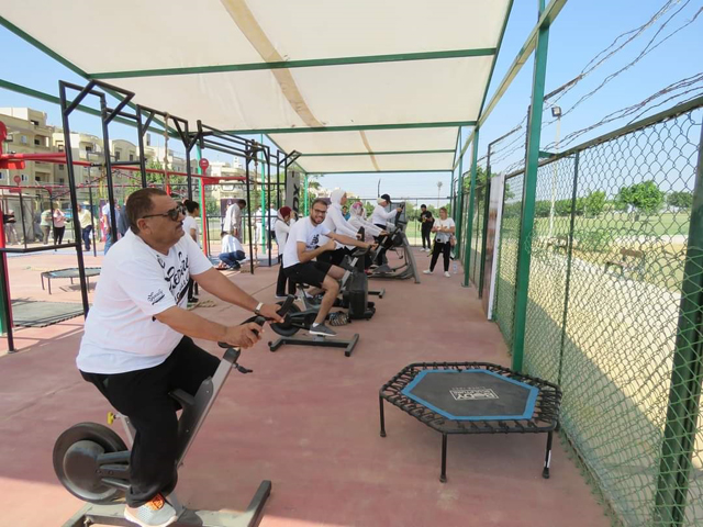 تعرف على مواعيد عمل ورسوم أول جيم مفتوح فى مدينة العبور