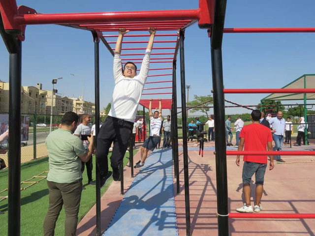 تعرف على مواعيد عمل ورسوم أول جيم مفتوح فى مدينة العبور