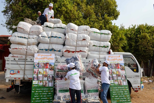 الأورمان تطلق حملتها السنوية لتوزيع بطاطين وألحفة الشتاء في مراكز وقرى محافظة كفرالشيخ