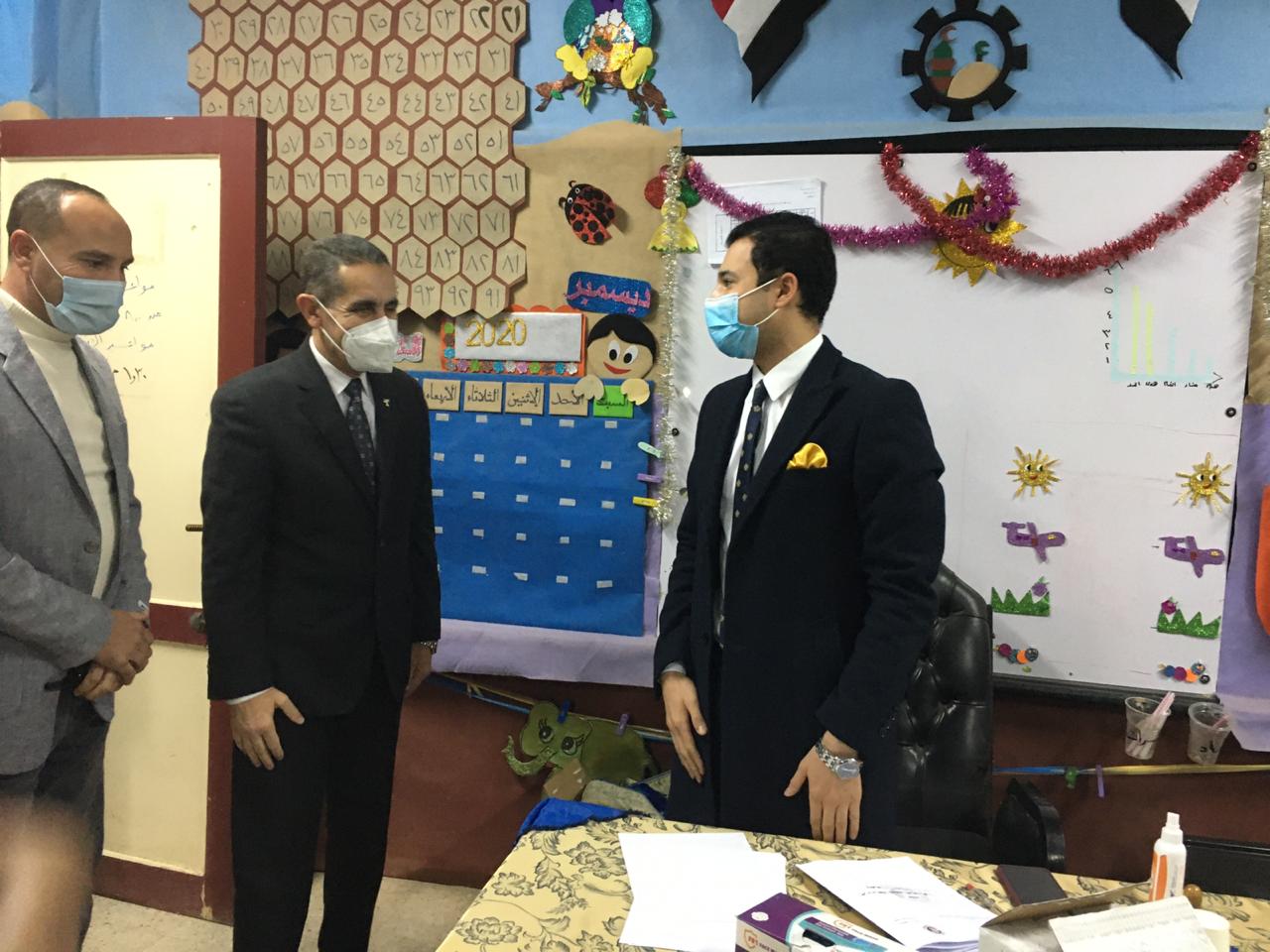 محافظ الغربية في جولة خامسه يتفقد اللجان بالمحلة الكبري وسمنود-صور