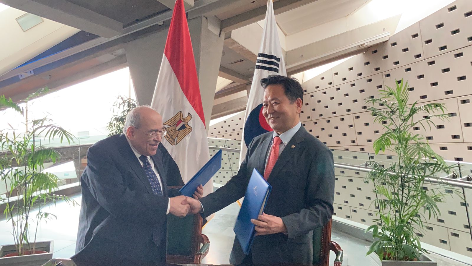 تعاون بين مكتبة الإسكندرية والمكتبة الوطنية الكورية