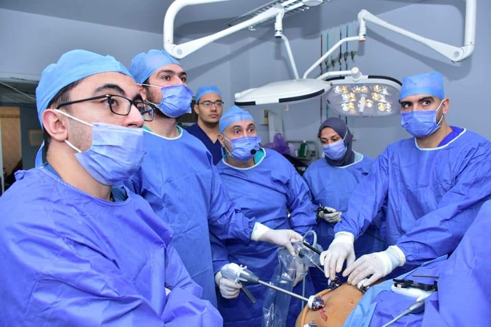 جراحات السمنة المتقدمة في ورشة عمل  بجامعة المنوفية 